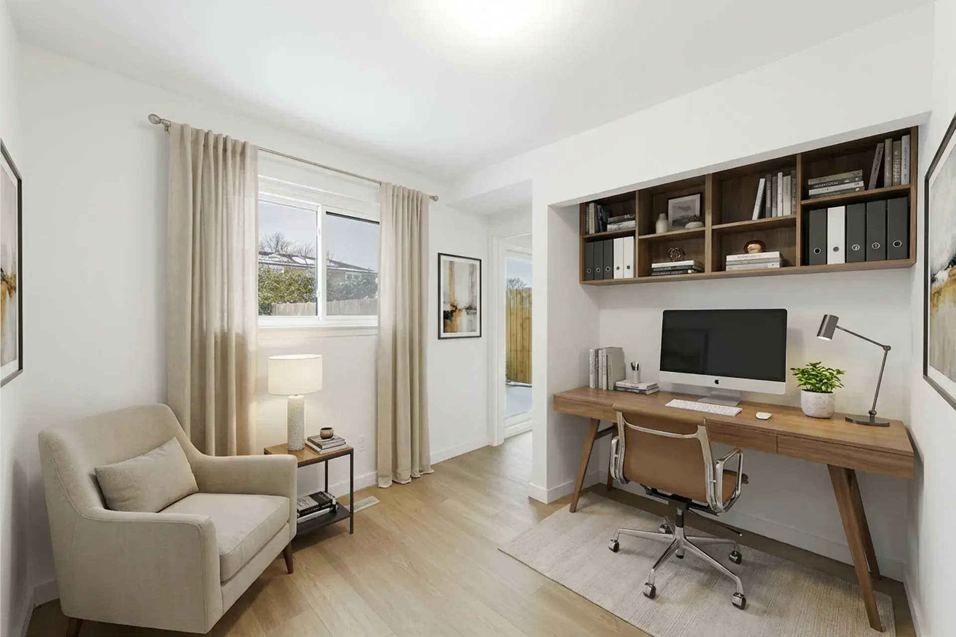 Virtual staging before 3